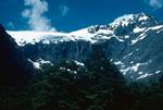 Snowy Mountains on Way to Te Anau, Milford, New Zealand