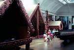 Maori Hall in Museum, Auckland, New Zealand