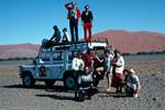 Land Rover & Party, Namib National Park, Namibia