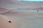 Dunes & 1 Figure, Sossusvlei, Namibia