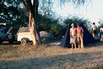Glenda, John & My Tent, Moremi, Botswana