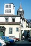 Church Tower & Narrow Street, Funchal, Madeira - Portugal