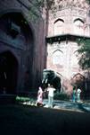 Red Fort - Elephant Gateway, Old Delhi, India