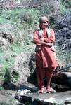 Girl on her Washing, Dalash to Sheela, India