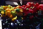 Peppers in Market, Merano, Italy