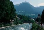 View Up River, Merano, Italy