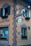 Corner Building & Inn Sign, Kastelruth, Italy