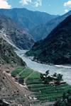 River, Terraces, Gorge, River Indus, Pakistan