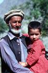 Old Man & Child, Near Gilgit, Pakistan