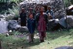 Group Outside Water Mill, Gilgit River Valley, Pakistan