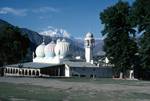 Mosque & Tirich Mir, Chitral, Pakistan