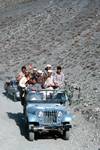 Jeep With Men, Chitral River, Pakistan