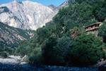 Birir - View Up River, Houses, Kalash Valleys, Pakistan