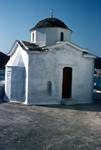 Smallest Church, Skopelos, Greece