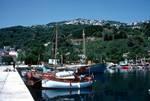 Glossa, Port - Looking Towards Town, Skopelos, Greece
