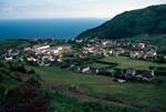 Looking Down on Village, East of Punto di Arnel, Portugal - Azores
