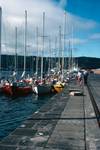 Yachts in Harbour, Horta, Portugal - Azores