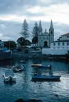 Magdalena - Harbour & Church, Pico, Portugal - Azores