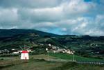 Windmill, Looking to Hills, Near Horta, Portugal - Azores