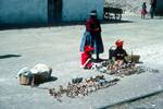 Train Puno to Cuzco - Family of Indians, Small Station on Altiplano, Peru