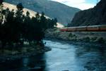 Over the Pass, River & Train, Train Puno to Cuzco, Peru