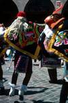 Dancing Men with Fair Hair, Cuzco, Peru