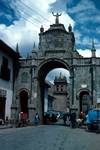 Santa Clara Arch, Cuzco, Peru