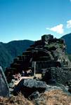 Small Hill & Buildings, Machu Picchu, Peru