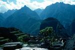 View From Buildings, Machu Picchu, Peru