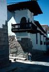 Corner House, Balcony & Inca Walls, Cuzco, Peru