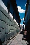 Narrow Street, Inca Wall, Cuzco, Peru