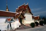 Doi Suthep Temple - Side Entrance & Corner of Golden Chedi, Chiangmai, Thailand