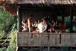 Dining Hut (Group), River Mekong, Thailand
