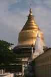 Golden Chedi, Pagan, Burma