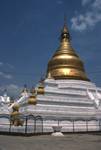 Kuthodaw Pagoda - Golden Chedi, Mandalay, Burma