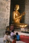 Sitting Buddha, Mandalay Hill, Burma