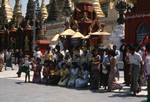 Schwedagan Pagoda - Group Photo, Rangoon, Burma