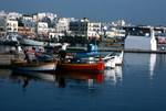 Harbour, Boats & Reflection, Naxos, Greece