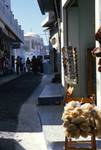 Thera - Shopping Street, Santorini, Greece