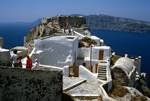 Looking to 'The Castle', Santorini - Oia, Greece