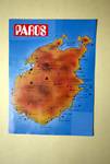 Map of Paros, Greece