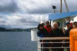 Some of Group - Pauline, Nancy, Fred, Mary, Jane, On Ferry, Norway