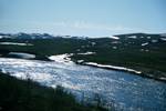 Winding Sunlit River, Towards Alta, Norway